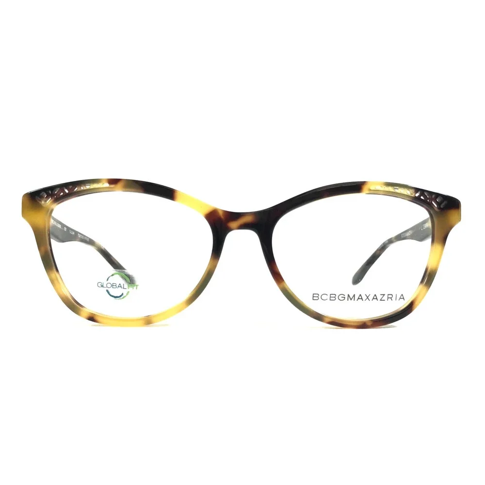 BCBGMAXAZRIA Eyeglasses Frames G-LILAH TORTOISE VINTAGE Cat Eye 51-16-135
